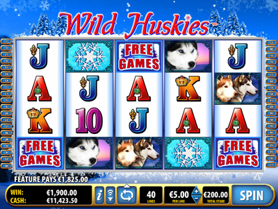 Wild Huskies Slots
