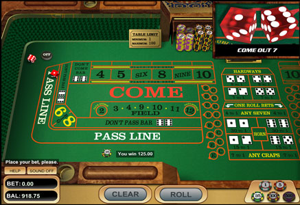 Online Craps